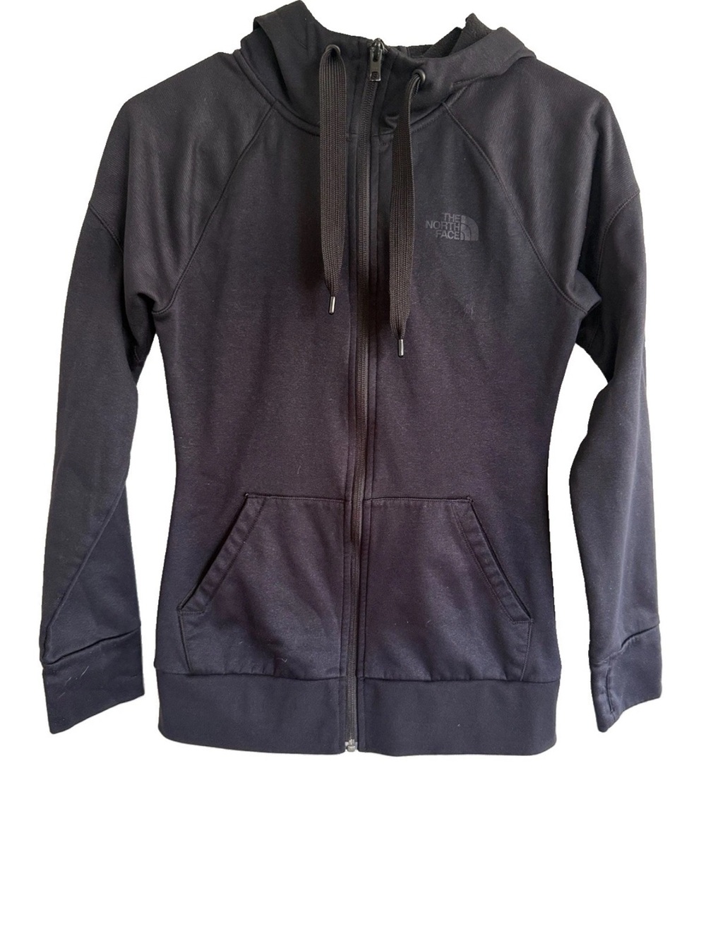 The North Face Mountain Athletics Women's Black Full Zip Fleece Hoodie XS